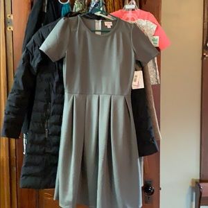 Lularoe Ameila gray dress